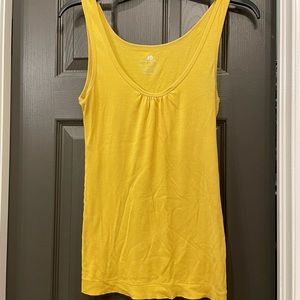Banana Republic yellow tank top